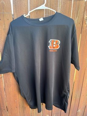 Cincinnati Bengals Black Logo Tee - Who Dey!
